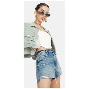 - Pistola Denim - Kylee High Rise Cuff Shorts